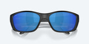 Blue Mirror Polarized Polycarbonate Lenses, Matte Black Frame