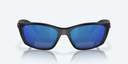 Blue Mirror Polarized Polycarbonate Lenses, Matte Black Frame