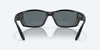 [Blue Mirror Polarized Polycarbonate Lenses, Matte Black Frame]