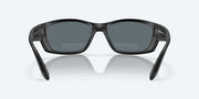 Blue Mirror Polarized Polycarbonate Lenses, Matte Black Frame