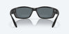 [Blue Mirror Polarized Polycarbonate Lenses, Matte Black Frame]