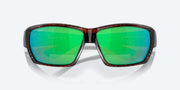 Green Mirror Polarized Polycarbonate Lenses, Tortoise Frame