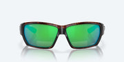 Green Mirror Polarized Polycarbonate Lenses, Tortoise Frame