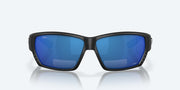 Blue Mirror Polarized Polycarbonate Lenses, Matte Black Frame