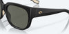 [Gray Polarized Glass Lenses, Matte Black Frame]