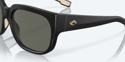 Gray Polarized Glass Lenses, Matte Black Frame