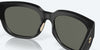 [Gray Polarized Glass Lenses, Matte Black Frame]