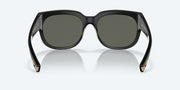 Gray Polarized Glass Lenses, Matte Black Frame