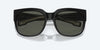 [Gray Polarized Glass Lenses, Matte Black Frame]