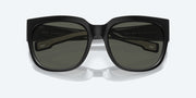 Gray Polarized Glass Lenses, Matte Black Frame