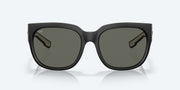 Gray Polarized Glass Lenses, Matte Black Frame