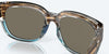 [Blue Mirror Polarized Glass Lenses, Shiny Wahoo Frame]