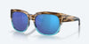 [Blue Mirror Polarized Glass Lenses, Shiny Wahoo Frame]