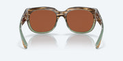 Green Mirror Polarized Glass Lenses, Shiny Ocean Jade Frame