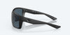 [Gray Polarized Polycarbonate Lenses, Blackout Frame]