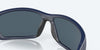 [Gray Polarized Polycarbonate Lenses, Matte Blue Frame]