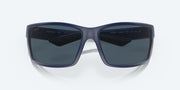 Gray Polarized Polycarbonate Lenses, Matte Blue Frame