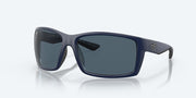 Gray Polarized Polycarbonate Lenses, Matte Blue Frame