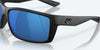 [Blue Mirror Polarized Polycarbonate Lenses, Blackout Frame]