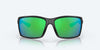 [Green Mirror Polarized Polycarbonate Lenses, Blackout Frame]