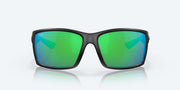 Green Mirror Polarized Polycarbonate Lenses, Blackout Frame