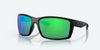 [Green Mirror Polarized Polycarbonate Lenses, Blackout Frame]