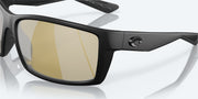 Sunrise Silver Mirror Polarized Polycarbonate Lenses, Blackout Frame