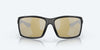 [Sunrise Silver Mirror Polarized Polycarbonate Lenses, Blackout Frame]