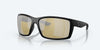 [Sunrise Silver Mirror Polarized Polycarbonate Lenses, Blackout Frame]