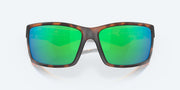 Green Mirror Polarized Polycarbonate Lenses, Retro Tortoise Frame