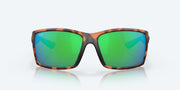 Green Mirror Polarized Polycarbonate Lenses, Retro Tortoise Frame