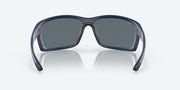 Blue Mirror Polarized Polycarbonate Lenses, Matte Blue Frame