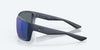 [Blue Mirror Polarized Polycarbonate Lenses, Matte Blue Frame]