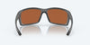 [Green Mirror Polarized Polycarbonate Lenses, Matte Gray Frame]