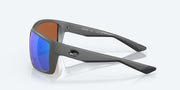 Green Mirror Polarized Polycarbonate Lenses, Matte Gray Frame