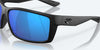 [Blue Mirror Polarized Glass Lenses, Blackout Frame]