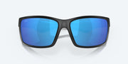 Blue Mirror Polarized Glass Lenses, Blackout Frame