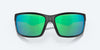 [Green Mirror Polarized Glass Lenses, Blackout Frame]