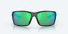 [Green Mirror Polarized Glass Lenses, Blackout Frame]