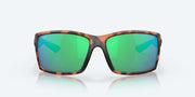 Green Mirror Polarized Glass Lenses, Retro Tortoise Frame