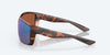 [Green Mirror Polarized Glass Lenses, Retro Tortoise Frame]