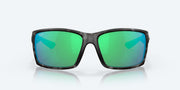 Green Mirror Polarized Glass Lenses, Tiger Shark Frame