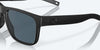 [Gray Polarized Polycarbonate Lenses, Blackout Frame]