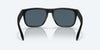 [Gray Polarized Polycarbonate Lenses, Blackout Frame]