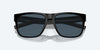 [Gray Polarized Polycarbonate Lenses, Blackout Frame]