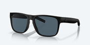 Gray Polarized Polycarbonate Lenses, Blackout Frame