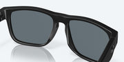 Blue Mirror Polarized Polycarbonate Lenses, Blackout Frame