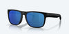 [Blue Mirror Polarized Polycarbonate Lenses, Blackout Frame]