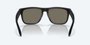 Blue Mirror Polarized Glass Lenses, Blackout Frame