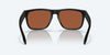 [Green Mirror Polarized Glass Lenses, Blackout Frame]